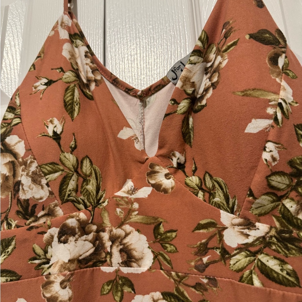 Floral Spaghetti Strap Dress - Picture 3 of 6
